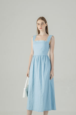 Rowon Dress in Blue
