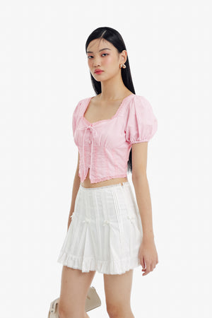 Shira Top in Pink