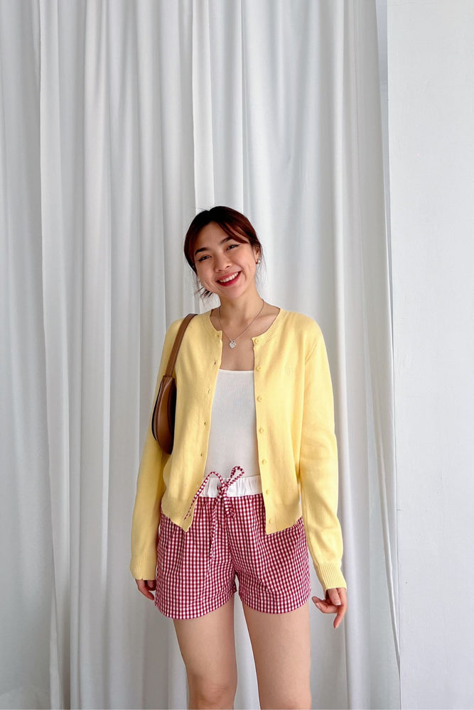 Riyu Top in Yellow