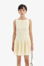 Brisa Dress in Baby Yellow