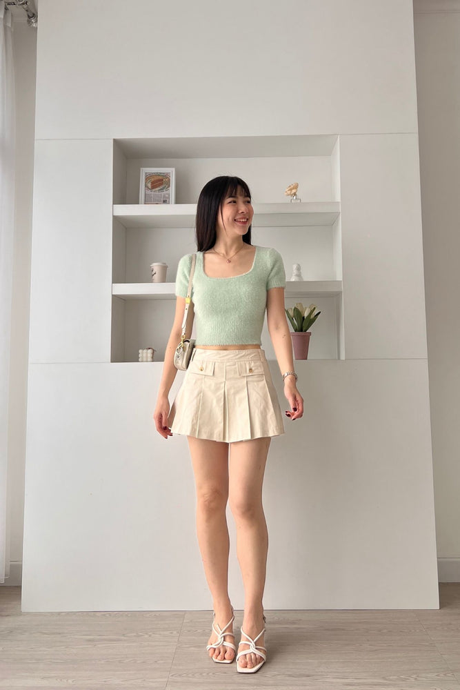 Jia Top in Sage Green