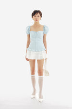 Lover Top in Baby Blue