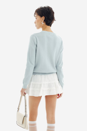 Riyu Top in Baby Blue