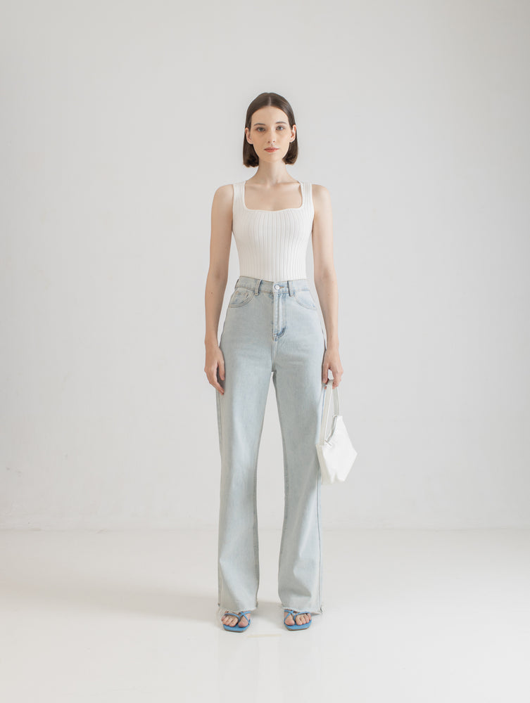 Jian Top in White