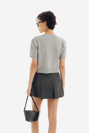 Eden Top in Grey