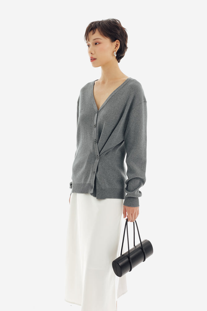 Ardent Cardigan in Grey