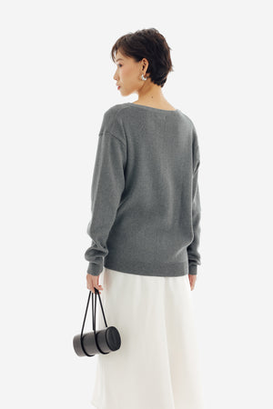 Ardent Cardigan in Grey