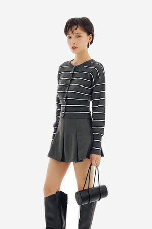 Coast Top in Stripe Grey