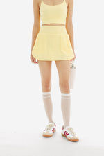 Curve Skort in Yellow