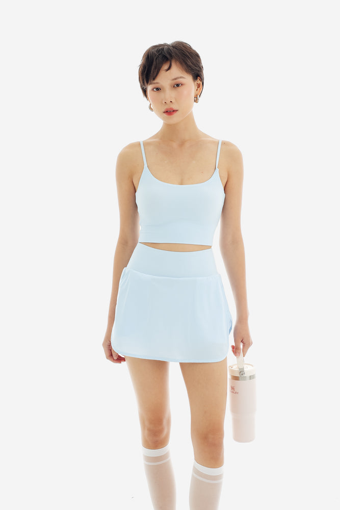 Twist Sports Bra in Blue