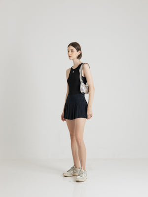 Yara Skirt in Stripe Black