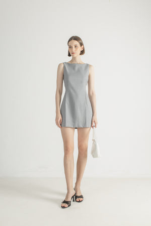 Holli Dress in Grey