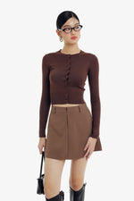 Dusk Top in Brown