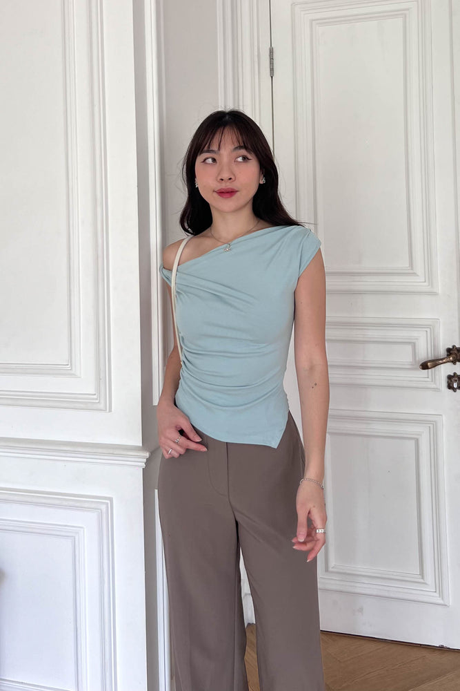Rena Top in Blue