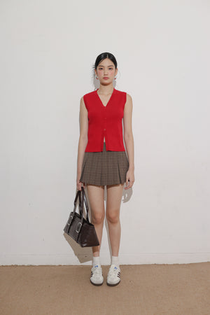 Cosmo Top in Red