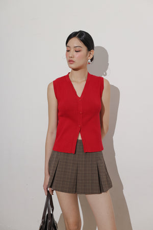 Cosmo Top in Red