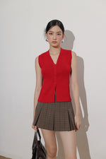 Cosmo Top in Red