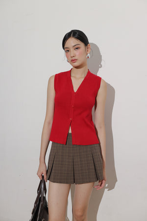 Cosmo Top in Red