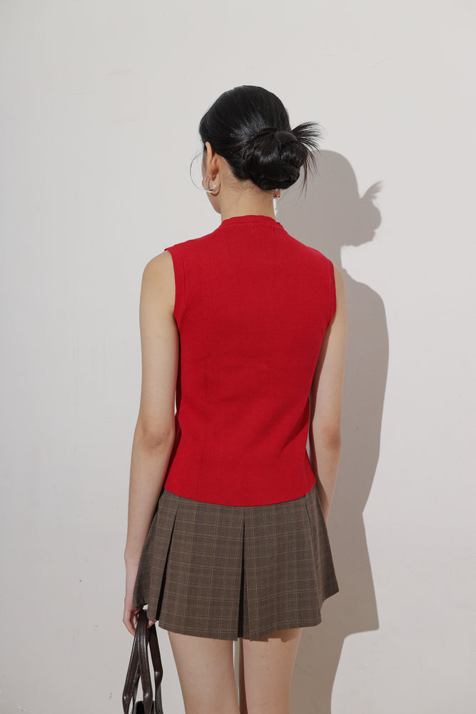 Cosmo Top in Red