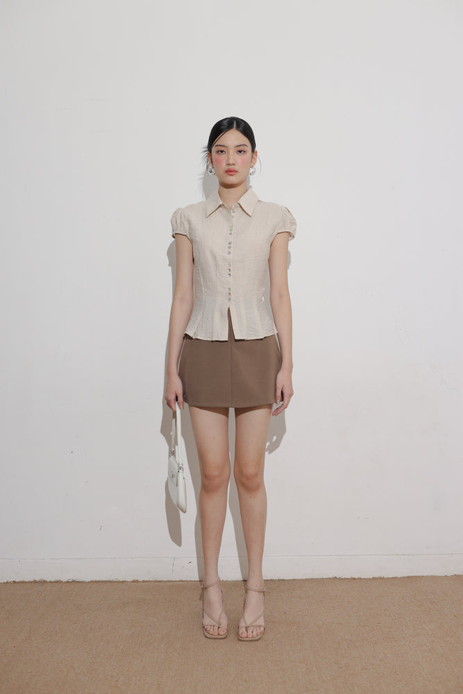 Muse Top in Cream