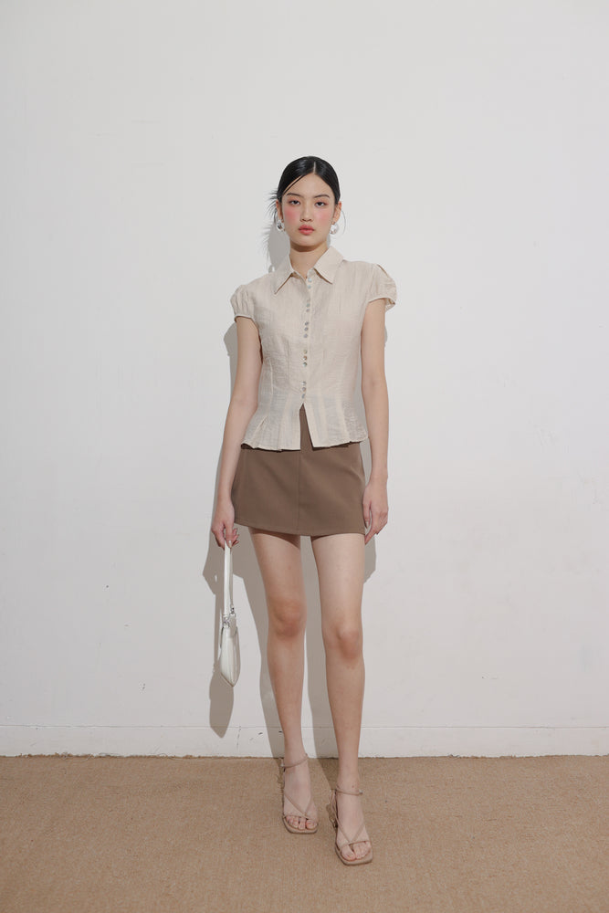 Muse Top in Cream