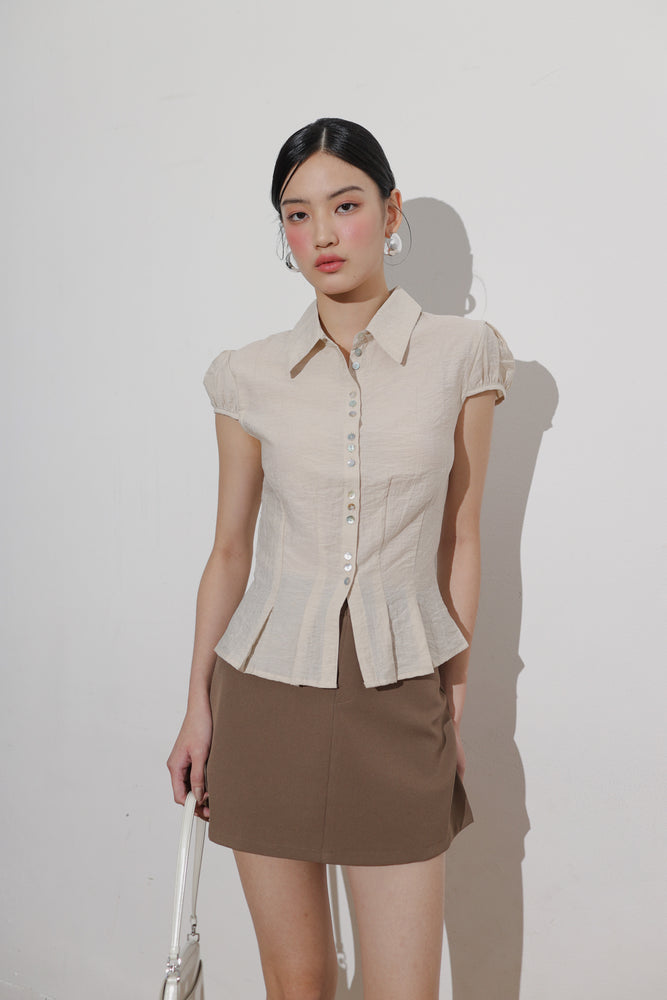 Muse Top in Cream