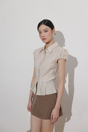 Muse Top in Cream