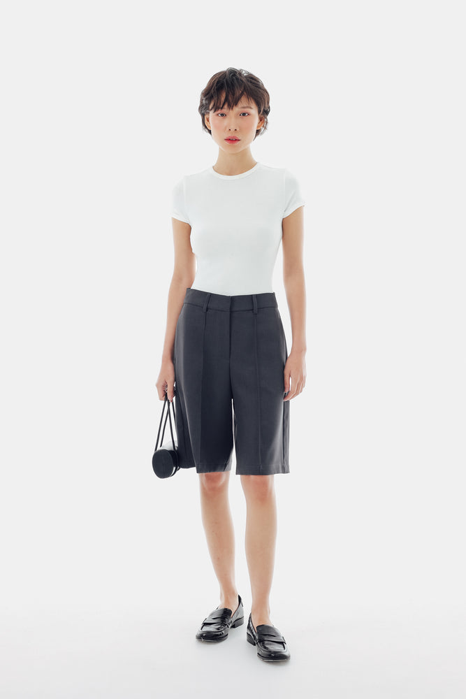 Andy Bermuda Pants in Grey