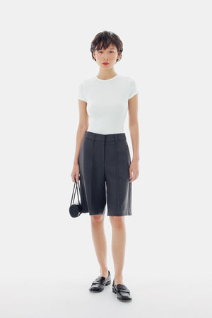 Andy Bermuda Pants in Grey