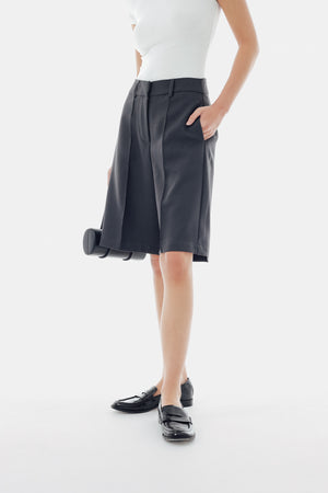 Andy Bermuda Pants in Grey