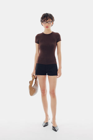 Jane Top in Brown