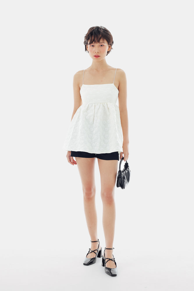 Bebe Top in White
