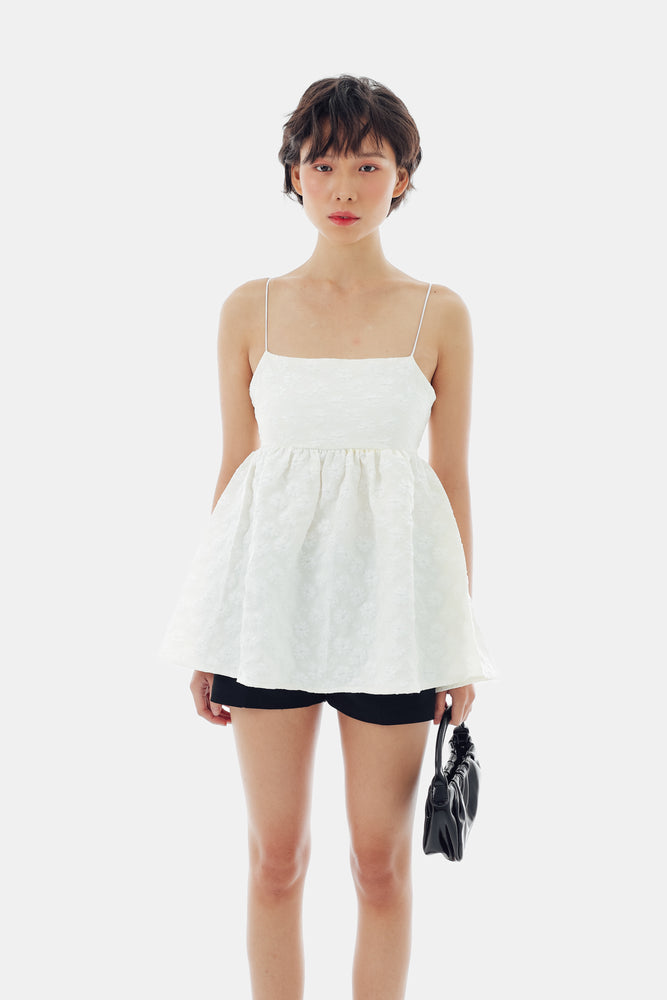 Bebe Top in White