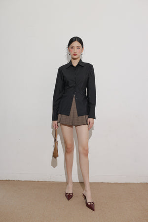 Prim Top in Black