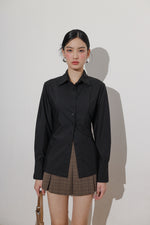 Prim Top in Black