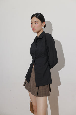 Prim Top in Black