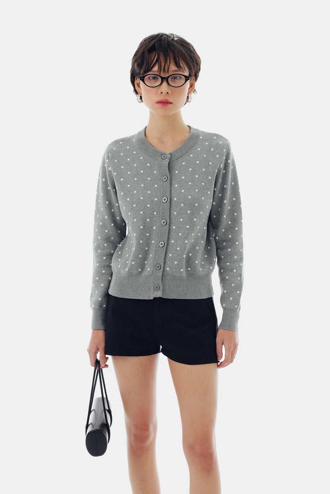 Polly Cardigan in Grey