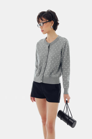 Polly Cardigan in Grey