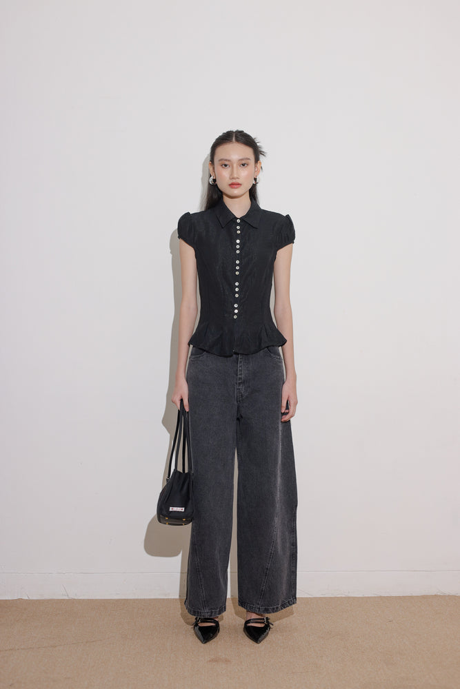 Muse Top in Black