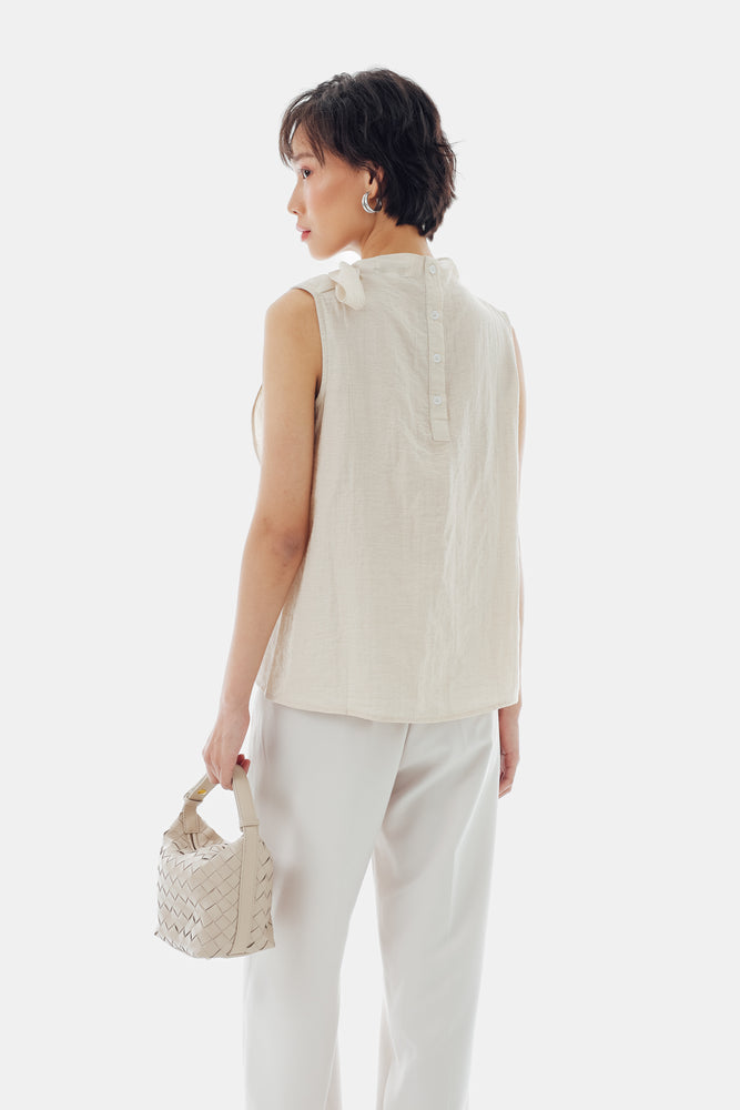 Elaine Top in Cream