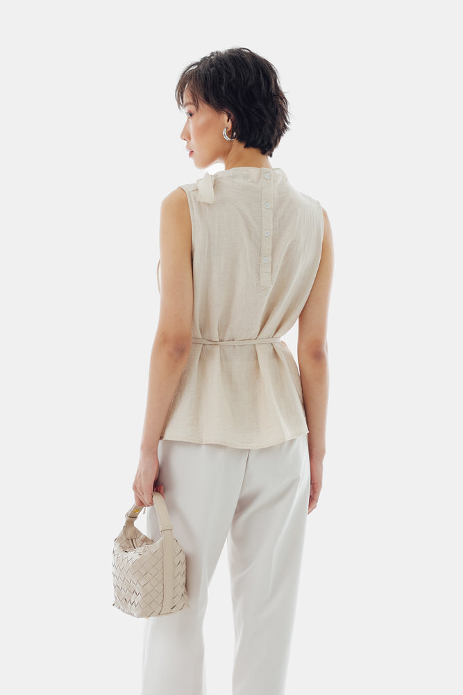 Elaine Top in Cream