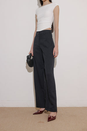 Gigi Pants in Stripe Black