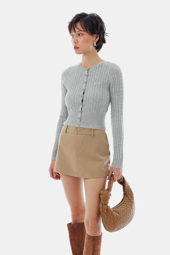 Kate Top in Grey
