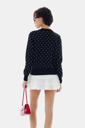 Polly Cardigan in Black