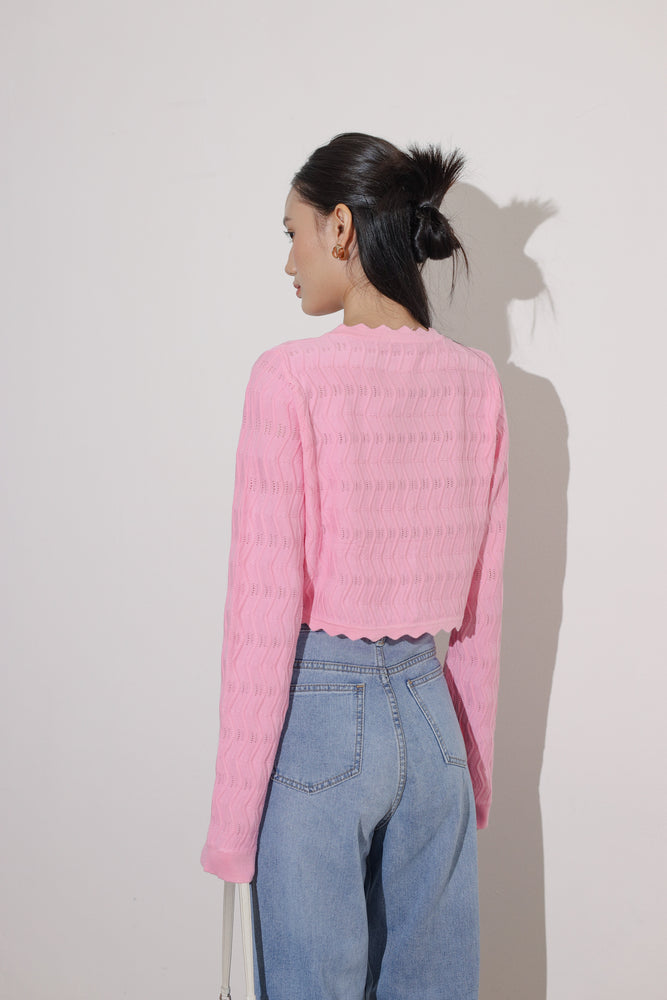 Siah Top in Pink