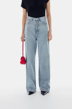 Beck Baggy Jeans in Blue Denim