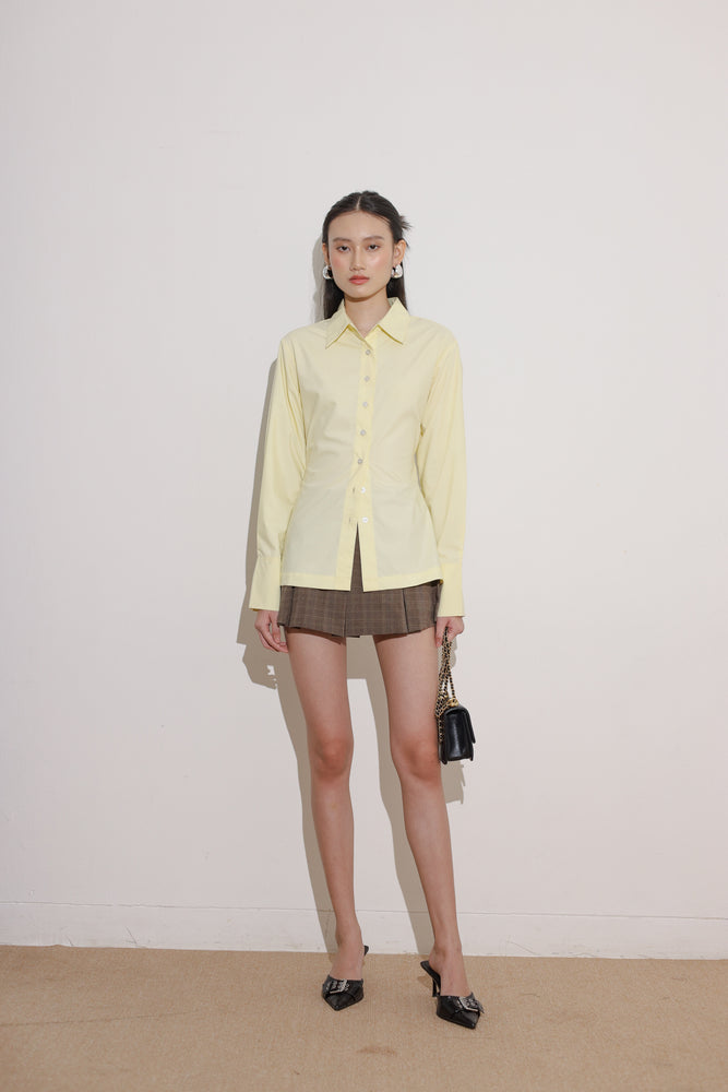 Prim Top in Yellow