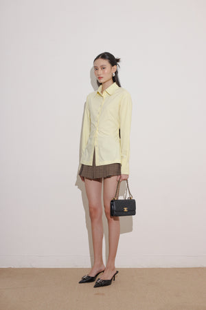 Prim Top in Yellow
