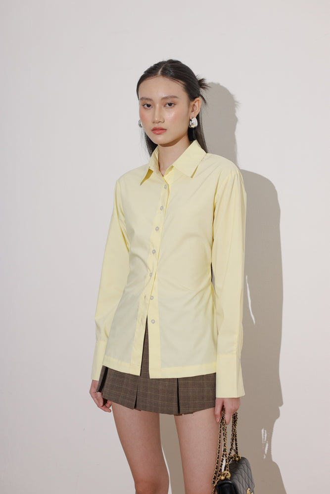 Prim Top in Yellow