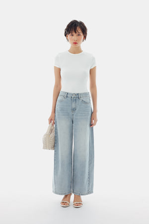 Barrel Jeans in Denim